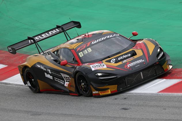 GT World Challenge Europe powered by AWS Barcelona 2026 Simon Gachet of CSA Racing drives a McLaren 720S GT3 EVO during free practice 2 of the GT World Challenge Europe powered by AWS 2026 at the Barcelona-Catalunya Circuit in Barcelona, Spain, on October 2, 2026. Barcelona Barcelona Spain Copyright: xUrbanandsportx originalFilename:valls-gtworldc261102_np4zP