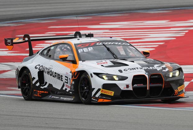 GT World Challenge Europe powered by AWS Barcelona 2026 Jordan Pepper of Team WRT drives a BMW M4 GT3 EVO during free practice 1 of the GT World Challenge powered by AWS 2026 at the Barcelona-Catalunya Circuit in Barcelona, Spain, on October 2, 2026. Barcelona Barcelona Spain Copyright: xUrbanandsportx originalFilename:valls-gtworldc261102_npyuZ
