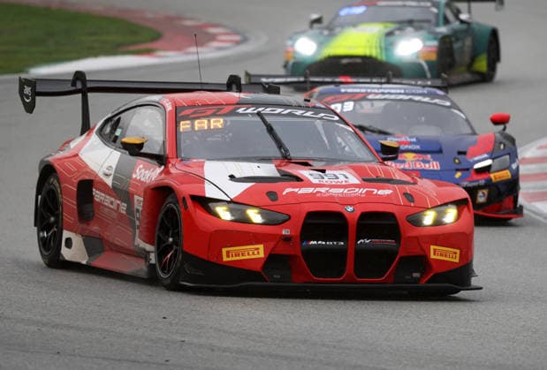 GT World Challenge Europe powered by AWS Barcelona 2026 Augusto Farfus of Paradine Competition drives a BMW M4 GT3 Evo during free practice 1 of the GT World Challenge powered by AWS 2026 at the Barcelona-Catalunya Circuit in Barcelona, Spain, on October 2, 2026. Barcelona Barcelona Spain  Copyright: xUrbanandsportx originalFilename:valls-gtworldc261102_npS1Q.jpg