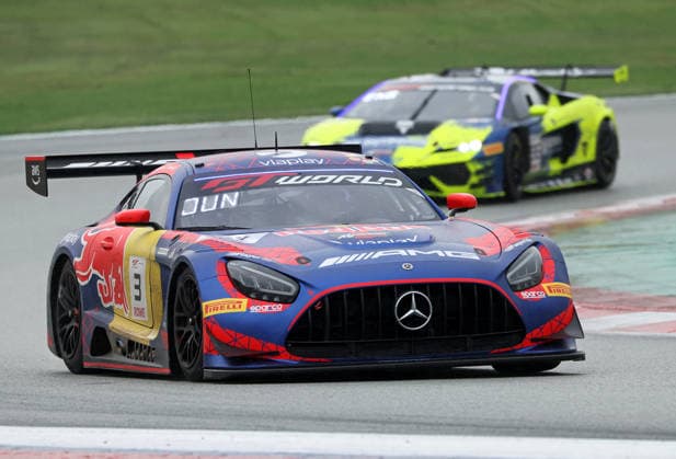 GT World Challenge Europe powered by AWS Barcelona 2026 Daniel Juncadella, of Mercedes-AMG Team Verstappen Racing, drives a Mercedes-AMG GT3 EVO during free practice 2 of the GT World Challenge Europe powered by AWS 2026 at the Barcelona-Catalunya Circuit in Barcelona, Spain, on October 2, 2026. Barcelona Barcelona Spain  Copyright: xUrbanandsportx originalFilename:valls-gtworldc261102_npOKp.jpg