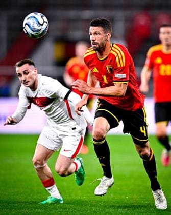 Belgium v Turkey - UEFA Nations League 2026 LIEGE, BELGIUM - OCTOBER 02 : Mechele Brandon defender of Belgium during the UEFA Nations League tournament league phase matchday 3 group A1 match between Belgium and Turkey on October 2, 2026 in Liege, Belgium, 02 10 2026 Copyright: xTomasxSiskx