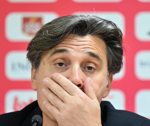 Belgium v Turkiye: UEFA Nations League LIEGE, BELGIUM - OCTOBER 2: Head coach of Turkiye Vincenzo Montella speaks following the UEFA Nations League A Group 1 match between Belgium and Turkiye at Maurice Dufrasne Stadium in Liege, Belgium on October 2, 2026. Mustafa Yalcin Anadolu Liege Belgium. Editorial use only. Please get in touch for any other usage.  Copyright: x2026xAnadoluxMustafaxYalcinx