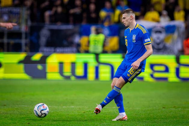 UKRAINE - NORTHERN IRELAND Oleh Ocheretko of Ukraine and Shakhtar Donetsk during UEFA Nations League - League B - Group B2 - Matchday 3 - football match between Ukraine and Northern Ireland. Anton Malatinsky Stadium, City Arena, Trnava, Slovakia, October 02, 2026. Photo by Branislav Racko Copyright: xx 080A0646