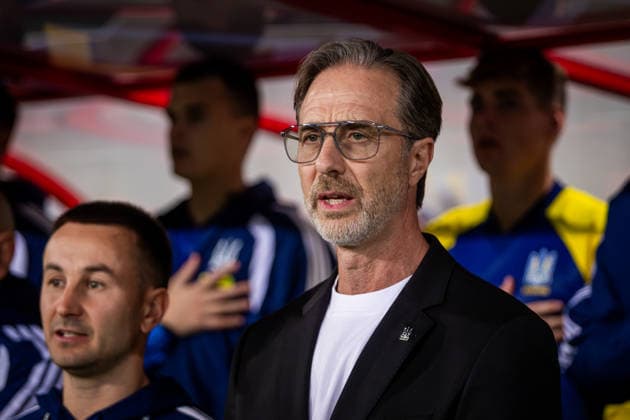 UKRAINE - NORTHERN IRELAND Head coach of Ukraine Andrea Maldera during UEFA Nations League - League B - Group B2 - Matchday 3 - football match between Ukraine and Northern Ireland. Anton Malatinsky Stadium, City Arena, Trnava, Slovakia, October 02, 2026. Photo by Branislav Racko Copyright: xx _BRR0305