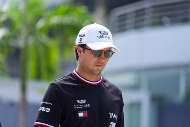 F1 2026: (Padock) Bahrain Grand Prix in Malaysia, Kuala Lumpur 02 Oct 2026 Sergio Perez (MEX) (Cadillac F1 Team) in the paddock before free practice 1 of the Formula 1 Bahrain Grand Prix In Malaysia 2026 at the Sepang International Circuit. Kuala Lumpur Malaysia Copyright: xLucaxMartinix xSOPAxImagesx Luca-Martini-1455855