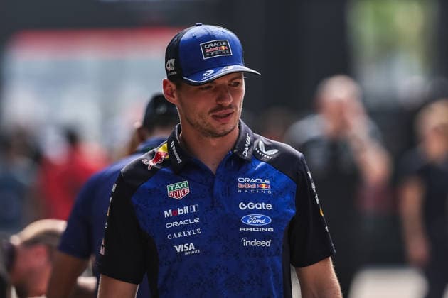 SEPANG, SGR - OCTOBER 03: Max Verstappen of Netherlands and Oracle Red Bull Racing at the paddock of the Formula 1 Gulf Air Bahrain Grand Prix on October 03, 2026 held at Sepang International Circuit in Sepang, Malaysia. (Photo by Hazrin Yeob Men Shah Icon Sportswire) AUTO: OCT 03 F1 Bahrain Grand Prix in Malaysia EDITORIAL USE ONLY Icon3782610030124