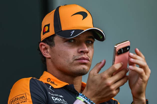 SEPANG, SGR - OCTOBER 03: Lando Norris of Great Britain and McLaren Mastercard F1 Team at the paddock of the Formula 1 Gulf Air Bahrain Grand Prix on October 03, 2026 held at Sepang International Circuit in Sepang, Malaysia. (Photo by Hazrin Yeob Men Shah Icon Sportswire) AUTO: OCT 03 F1 Bahrain Grand Prix in Malaysia EDITORIAL USE ONLY Icon3782610030400