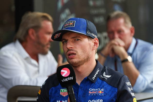 SEPANG, SGR - OCTOBER 03: Max Verstappen of Netherlands and Oracle Red Bull Racing at the paddock of the Formula 1 Gulf Air Bahrain Grand Prix on October 03, 2026 held at Sepang International Circuit in Sepang, Malaysia. (Photo by Hazrin Yeob Men Shah Icon Sportswire) AUTO: OCT 03 F1 Bahrain Grand Prix in Malaysia EDITORIAL USE ONLY Icon3782610030045