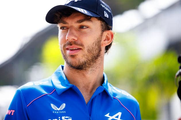 3rd October 2026; Sepang IC, Kuala Lumpur, Malaysia; Formula 1, Bahrain Grand Prix, Qualifying Day; Pierre Gasly (10) of France and BWT Alpine Formula One Team arriving StephenxBlackberry