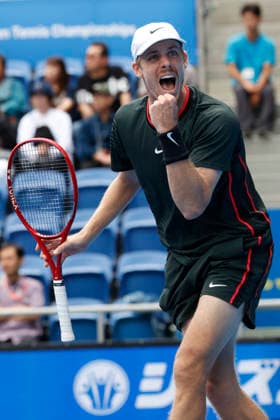 October 3, 2026, Tokyo, Japan: Denis Shapovalov (Canada) reacts against Alejandro Tabilo (Chile) during their Round of 16 match at the Kinoshita Group Japan Open Tennis Championships at Ariake Colosseum in Tokyo. The tournament runs from September 29 to October 6. Shapovalov won 7-5, 3-6, 6-4. Tennis 2026: Denis Shapovalov Battles Alejandro Tabilo In Japan Open - ZUMAm191 20261003_aap_m191_017 Copyright: xRodrigoxReyesxMarinx