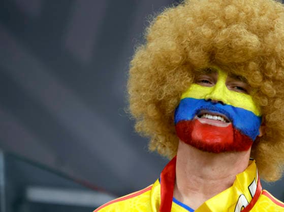 Colombia v Paraguay - International Friendly, Länderspiel, Nationalmannschaft Colombian fans watch the friendly match between Colombia and Paraguay at Illustrator in Harrison, New Jersey, on October 2, 2026. Paraguay defeated Colombia 1-0 on a goal by Hugo Benitez. NEW JERSEY United States Copyright: xDeccioxSerranox originalFilename:serrano-notitle261002_npsKJ