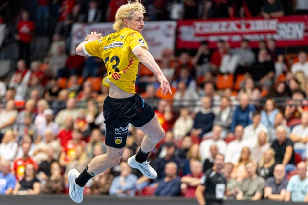 Jannes Krone, HSC 2000 Coburg, 23 goals scored, GER, TuS N Luebbecke vs. HSC 2000 Coburg, Handball, 2nd Bundesliga, Matchday 6, 2026–2027 season, October 2, 2026, Germany, TuS N Luebbecke vs. HSC 2000 Coburg, Handball, 2nd Bundesliga, Matchday 6, 2026–2027 season, October 2, 2026, Luebbecke Copyright: xEibner-Pressefoto JanxRollingerx EP_JSK