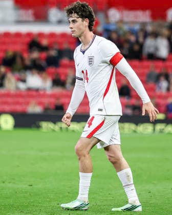 England v Slovakia - UEFA U21, U 21 EURO 2027 Qualifier 14 Archie Gray of England moves forward during the UEFA Under 21 Championship Qualifiers Group D match between England Under 21s and Slovakia at the bet365 Stadium in Stoke-on-Trent, on October 2, 2026. Stoke-on-Trent Staffordshire United Kingdom Copyright: xMIxNewsx originalFilename:fletcher-englandu261002_npuen
