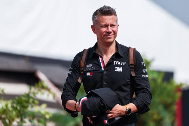 KUALA LUMPUR, MALAYSIA - OCTOBER 03: Marcin Budkowski, CEO of Cadillac Formula 1 Team arrives on Saturday prior to Final Practice & Qualifying ahead of the FIA Formula 1 Grand Prix of Bahrain in Malaysia at the Sepang Circuit on October 03, 2026 in Kuala Lumpur, Malaysia. (Photo by Qian Jun SPP-Paddocker) Copyright: xQianxJun SPP-Paddockerx Sportspressphoto_SPR244388