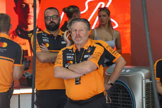 F1 - BAHRAIN GRAND PRIX IN MALAYSIA 2026 BROWN Zak (usa), CEO of of McLaren Racing, portrait during the 2026 Formula 1 Bahrain Grand Prix in Malaysia, 16th round of the 2026 Formula One World Championship, WM, Weltmeisterschaft from October 2 to 4, 2026 on the Sepang International Circuit, in Sepang, Malaysia - SepangMalaysia  Copyright: xXavixBonillax