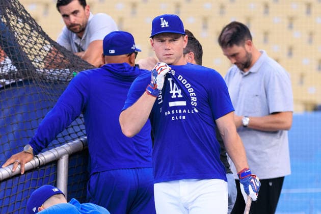 October 2, 2026, Los Angeles, California, USA: Will Smith 16 of the Los Angeles Dodgers during a workout in preparation for Game 1 of the NLDS game against the Atlanta Braves on Friday October 2, 2026 at Dodger Stadium in Los Angeles, California. JAVIER ROJAS PI Los Angeles USA - ZUMAp124 20261002_zaa_p124_121 Copyright: xJavierxRojasx