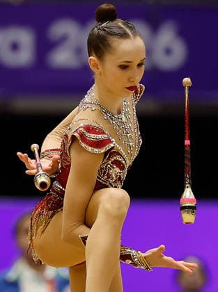 (261003) -- NAGOYA, Oct. 3, 2026 -- Takhmina Ikromova of Uzbekistan competes during the Individual All-Around Final of Rhythmic gymnastics, Rhythmische Sportgymnastik, RSG at 20th Asian Games Aichi-Nagoya 2026 in Nagoya, Japan, Oct. 3, 2026. ) (SP)JAPAN-NAGOYA-ASIAN GAMES-RHYTHMIC GYMNASTICS-INDIVIDUAL ALL-AROUND-FINAL WuxZhizun
