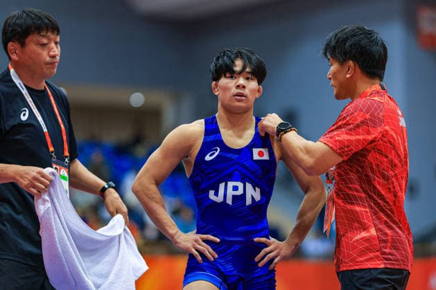 Asian Games, 57 kg Freestyle, Yamato Ogawa (JPN) Copyright: xAmirrezaxAliasgarix