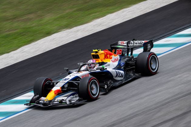 F1 - BAHRAIN GRAND PRIX IN MALAYSIA 2026 30 LAWSON Liam (nzl), Visa Cash App RB F1 Team VCARB03, action during the 2026 Formula 1 Bahrain Grand Prix in Malaysia, 16th round of the 2026 Formula One World Championship, WM, Weltmeisterschaft from October 2 to 4, 2026 on the Sepang International Circuit, in Sepang, Malaysia - SepangMalaysia  Copyright: xALBERTOxVIMERCATIx