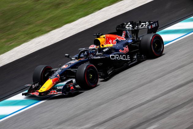 F1 - BAHRAIN GRAND PRIX IN MALAYSIA 2026 03 VERSTAPPEN Max (nld), Red Bull Racing Ford RB22, action during the 2026 Formula 1 Bahrain Grand Prix in Malaysia, 16th round of the 2026 Formula One World Championship, WM, Weltmeisterschaft from October 2 to 4, 2026 on the Sepang International Circuit, in Sepang, Malaysia - SepangMalaysia  Copyright: xALBERTOxVIMERCATIx