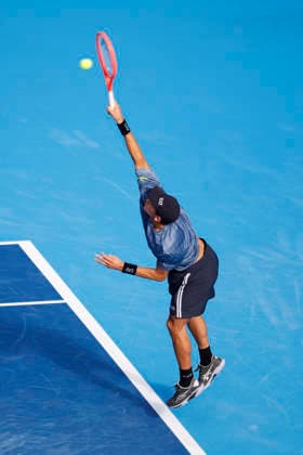 October 3, 2026, Tokyo, Japan: Matteo Arnaldi (Italy) serves against Carlos Alcaraz (Spain) during their Round of 16 match at the Kinoshita Group Japan Open Tennis Championships at Ariake Colosseum in Tokyo. The tournament runs from September 29 to October 6. Alcaraz won 7-6(6), 6-1. Tennis 2026: Denis Shapovalov Battles Alejandro Tabilo In Japan Open - ZUMAm191 20261003_aap_m191_052 Copyright: xRodrigoxReyesxMarinx