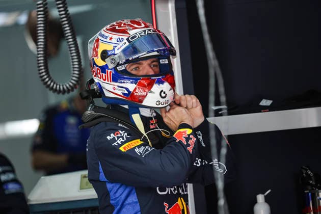 VERSTAPPEN Max (Netherlands), Red Bull Racing Ford RB22, portrait from the 2026 Formula 1 Bahrain Grand Prix in Malaysia, 2026 Formula 1 Bahrain Grand Prix in Malaysia, 03 VERSTAPPEN Max (Netherlands), Red Bull Racing Ford RB22, action F1 GP 16 Bahrain 2026 in Malaysia VERSTAPPEN Max (Netherlands), Red Bull Racing Ford RB22, portrait during the 2026 Formula 1 Bahrain Grand Prix in Malaysia, the 16th round of the 2026 Formula One World Championship from October 2 to 4, 2026 at the Sepang International Circuit in Sepang, Malaysia. Photo by Xavier Bonilla, DPPI Malaysia