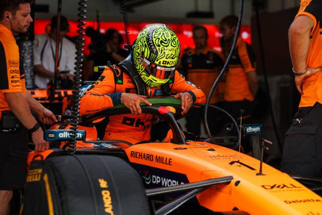 F1 - BAHRAIN GRAND PRIX IN MALAYSIA 2026 NORRIS Lando (gbr), McLaren F1 Team MCL40, portrait during the 2026 Formula 1 Bahrain Grand Prix in Malaysia, 16th round of the 2026 Formula One World Championship, WM, Weltmeisterschaft from October 2 to 4, 2026 on the Sepang International Circuit, in Sepang, Malaysia - SepangMalaysia  Copyright: xANTONINxVINCENTx