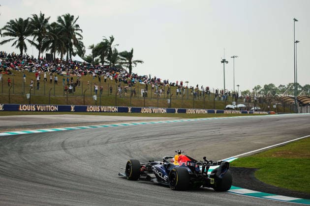F1 - BAHRAIN GRAND PRIX IN MALAYSIA 2026 03 VERSTAPPEN Max (nld), Red Bull Racing Ford RB22, action during the 2026 Formula 1 Bahrain Grand Prix in Malaysia, 16th round of the 2026 Formula One World Championship, WM, Weltmeisterschaft from October 2 to 4, 2026 on the Sepang International Circuit, in Sepang, Malaysia - SepangMalaysia  Copyright: xEricxAlonsox