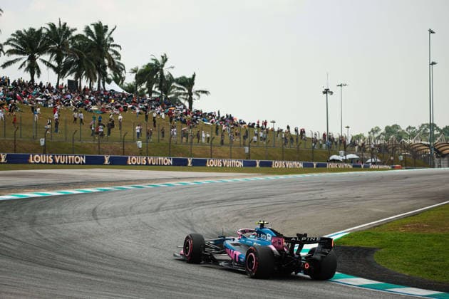 F1 - BAHRAIN GRAND PRIX IN MALAYSIA 2026 43 COLAPINTO Franco (arg), Alpine F1 Team A526, action during the 2026 Formula 1 Bahrain Grand Prix in Malaysia, 16th round of the 2026 Formula One World Championship, WM, Weltmeisterschaft from October 2 to 4, 2026 on the Sepang International Circuit, in Sepang, Malaysia - SepangMalaysia Copyright: xEricxAlonsox