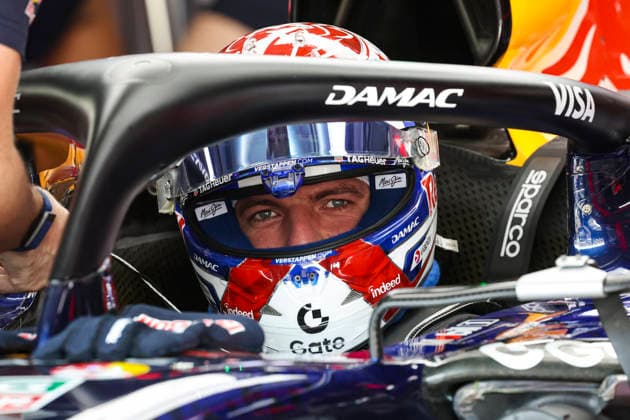 VERSTAPPEN Max (Netherlands), Red Bull Racing Ford RB22, portrait from the 2026 Formula 1 Bahrain Grand Prix in Malaysia, 2026 Formula 1 Bahrain Grand Prix in Malaysia, 03 VERSTAPPEN Max (Netherlands), Red Bull Racing Ford RB22, action F1 GP 16 Bahrain 2026 in Malaysia VERSTAPPEN Max (NLD), Red Bull Racing Ford RB22, portrait during the 2026 Formula 1 Bahrain Grand Prix in Malaysia, the 16th round of the 2026 Formula One World Championship from October 2 to 4, 2026 at the Sepang International Circuit in Sepang, Malaysia. Photo by Xavier Bonilla, DPPI Malaysia