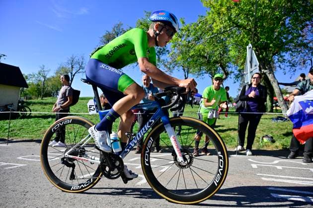 UEC 2026 Road European Championships Ljubljana 03 10 2026 LJUBLJANA, SLOVENIA - OCTOBER 03 : Stare Gal (Slovenia) during the Men Junior cycling road race of the 2026 UEC Road European Championships Ljubljana. An UCI Continental Championships cycling race of 110,5 km with start and finish in Sencur on October 3, 2026 in Ljubljana, Slovenia, 03 10 2026 Ljubljana Slovenia  Copyright: xJanxDexMeuleneirx