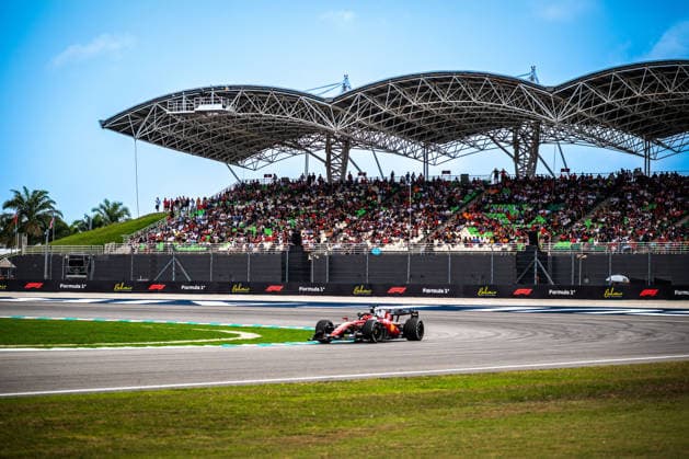 MOTORSPORTS - Formula 1 - 2026 Bahrain Grand Prix in Malaysia Photo by IPA ABACAPRESS.COM89248782 - Charles Leclerc (MON) - Scuderia Ferrari HP during Saturday s practice sessions for the 2026 Formula 1 Gulf Air Bahrain Grand Prix in Malaysia at the Sepang International Circuit in Sepang, Malaysia. Round 16 of 23 of the 2026 FIA Formula One World Championship, WM, Weltmeisterschaft held October 2–4, 2026. The race was moved from Bahrain to Malaysia and held at the Sepang International Circuit during the 2026 Bahrain Grand Prix in Malaysia, part of the Formula 1 Championship, on October 3, 2026.  Copyright: xIPAxSport ABACAx