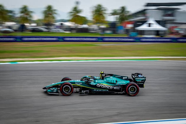 MOTORSPORTS - Formula 1 - 2026 Bahrain Grand Prix in Malaysia Photo by IPA ABACAPRESS.COM89248781 - Fernando Alonso (ESP) - Aston Martin Aramco F1 Team during Saturday s practice sessions for the 2026 Formula 1 Gulf Air Bahrain Grand Prix in Malaysia at the Sepang International Circuit in Sepang, Malaysia. Round 16 of 23 of the 2026 FIA Formula One World Championship, WM, Weltmeisterschaft held October 2–4, 2026. The race was moved from Bahrain to Malaysia and held at the Sepang International Circuit during the 2026 Bahrain Grand Prix in Malaysia, part of the Formula 1 Championship, on October 3, 2026.  Copyright: xIPAxSport ABACAx