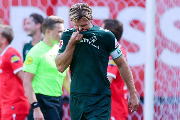 Niclas Fuellkrug of Werder Bremen looks disappointed during the friendly match between Hannover 96 and SC Verl, Heinz von Heiden Arena on October 2, 2026, in Hannover, Germany. Photo by Marco Steinbrenner, DeFodi Images. Niclas Fuellkrug of Werder Bremen looks dejected during the friendly match between Hannover 96 and SC Verl at Heinz von Heiden Arena on October 2, 2026 in Hanover, Germany. Photo by Marco Steinbrenner, DeFodi Images. Photo by Marco Steinbrenner, DeFodi Images.