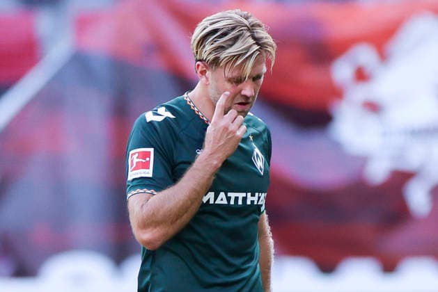 Niclas Fuellkrug of Werder Bremen looks disappointed during the friendly match between Hannover 96 and SC Verl, Heinz von Heiden Arena on October 2, 2026, in Hannover, Germany. Photo by Marco Steinbrenner, DeFodi Images. Niclas Fuellkrug of Werder Bremen looks dejected during the friendly match between Hannover 96 and SC Verl at Heinz von Heiden Arena on October 2, 2026 in Hanover, Germany. Photo by Marco Steinbrenner, DeFodi Images. Photo by Marco Steinbrenner, DeFodi Images.