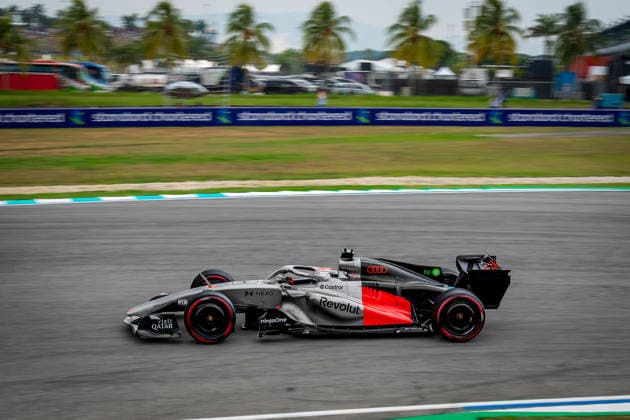 Motors - Formula 1 Photo by IPA ABACAPRESS.COM89248957 - Nico Hulkenberg (GER) - Audi Revolut F1 Team during Saturday s practice sessions at the 2026 Formula 1 Gulf Air Bahrain Grand Prix in Malaysia at the Sepang International Circuit in Sepang, Malaysia. Round 16 of 23 in the 2026 FIA Formula One World Championship, WM, Weltmeisterschaft held October 2–4, 2026. The race was moved from Bahrain to Malaysia and held at the Sepang International Circuit during the 2026 Bahrain Grand Prix in Malaysia, part of the Formula 1 Championship, on October 3, 2026.  Copyright: xIPAxSport ABACAx