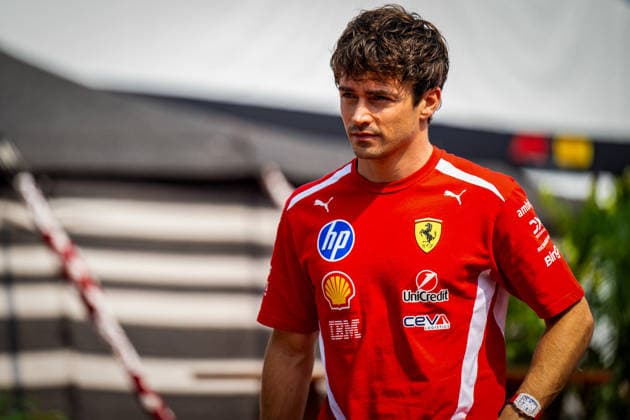 Motors - Formula 1 Photo by IPA ABACAPRESS.COM89248792 - Charles Leclerc (MON) - Scuderia Ferrari HP during Saturday s practice sessions for the 2026 Formula 1 Gulf Air Bahrain Grand Prix in Malaysia at the Sepang International Circuit in Sepang, Malaysia. Round 16 of 23 of the 2026 FIA Formula One World Championship, WM, Weltmeisterschaft held October 2–4, 2026. The race was moved from Bahrain to Malaysia and held at the Sepang International Circuit during the 2026 Bahrain Grand Prix in Malaysia, part of the Formula 1 Championship, on October 3, 2026. Copyright: xIPAxSport ABACAx