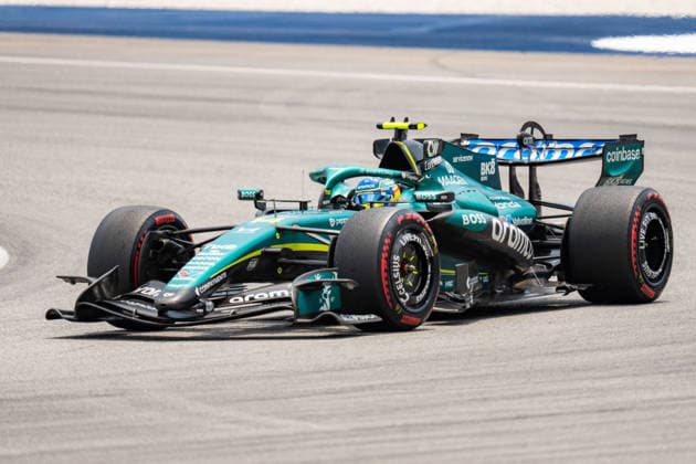 2026 Formula 1 Gulf Air Bahrain Grand Prix - Malaysia FERNANDO ALONSO 14 (ESP) of Aston Martin Aramco Formula One Team (Aston Martin AMR26) on Saturday during the 2026 Formula 1 Gulf Air Bahrain Grand Prix in Malaysia at Sepang International Circuit in Kuala Lumpur, Malaysia, on October 3, 2026. Photo by Antoine Lapeyre Reveries Agency ABACAPRESS.COM Kuala Lumpur Malaysia  Copyright: xAntoinexLapeyre ReveriesxAgency ABACAx