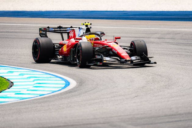 2026 Formula 1 Gulf Air Bahrain Grand Prix - Malaysia LEWIS HAMILTON 44 (GBR) of Scuderia Ferrari HP (Ferrari SF-26) on Saturday during the 2026 Formula 1 Gulf Air Bahrain Grand Prix in Malaysia at Sepang International Circuit in Kuala Lumpur, Malaysia, on October 3, 2026. Photo by Antoine Lapeyre Reveries Agency ABACAPRESS.COM Kuala Lumpur Malaysia  Copyright: xAntoinexLapeyre ReveriesxAgency ABACAx