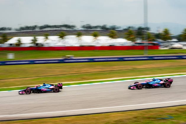 2026 Formula 1 Gulf Air Bahrain Grand Prix - Malaysia PIERRE GASLY 10 (FRA) of BWT Alpine Formula One Team (Alpine A526) and FRANCO COLAPINTO 43 (ARG) of BWT Alpine Formula One Team (Alpine A526) on Saturday during the 2026 Formula 1 Gulf Air Bahrain Grand Prix in Malaysia at Sepang International Circuit in Kuala Lumpur, Malaysia, on October 3, 2026. Photo by Antoine Lapeyre Reveries Agency ABACAPRESS.COM Kuala Lumpur Malaysia  Copyright: xAntoinexLapeyre ReveriesxAgency ABACAx