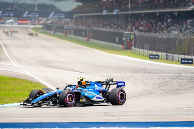 2026 Formula 1 Gulf Air Bahrain Grand Prix - Malaysia CARLOS SAINZ 55 (ESP) of Atlassian Williams F1 Team (Williams FW48) on Saturday during the 2026 Formula 1 Gulf Air Bahrain Grand Prix in Malaysia at Sepang International Circuit in Kuala Lumpur, Malaysia, on October 3, 2026. Photo by Antoine Lapeyre Reveries Agency ABACAPRESS.COM Kuala Lumpur Malaysia  Copyright: xAntoinexLapeyre ReveriesxAgency ABACAx