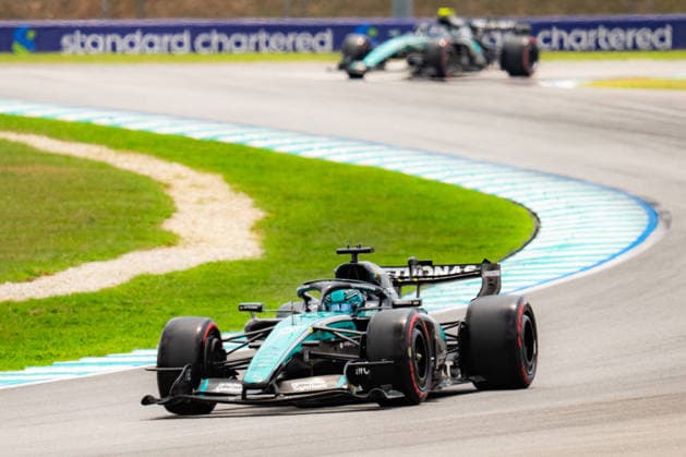2026 Formula 1 Gulf Air Bahrain Grand Prix - Malaysia GEORGE RUSSELL 63 (GBR) of Mercedes-AMG PETRONAS Formula One Team (Mercedes-AMG F1 W17) and ANDREA KIMI ANTONELLI 12 (ITA) of Mercedes-AMG PETRONAS Formula One Team (Mercedes-AMG F1 W17) on Saturday during the 2026 Formula 1 Gulf Air Bahrain Grand Prix in Malaysia at Sepang International Circuit in Kuala Lumpur, Malaysia, on October 3, 2026. Photo by Antoine Lapeyre Reveries Agency ABACAPRESS.COM Kuala Lumpur Malaysia  Copyright: xAntoinexLapeyre ReveriesxAgency ABACAx
