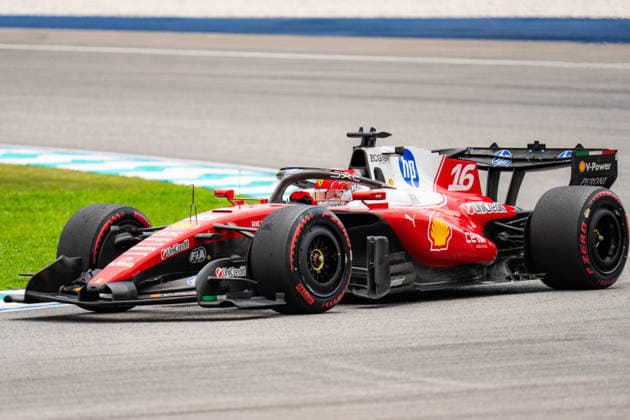 2026 Formula 1 Gulf Air Bahrain Grand Prix - Malaysia CHARLES LECLERC 16 (MON) of Scuderia Ferrari HP (Ferrari SF-26) on Saturday during the 2026 Formula 1 Gulf Air Bahrain Grand Prix in Malaysia at Sepang International Circuit in Kuala Lumpur, Malaysia, on October 3, 2026. Photo by Antoine Lapeyre Reveries Agency ABACAPRESS.COM Kuala Lumpur Malaysia  Copyright: xAntoinexLapeyre ReveriesxAgency ABACAx