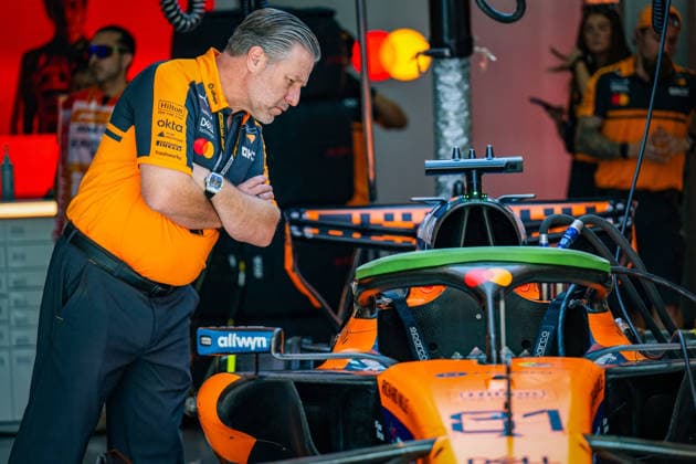 MOTORSPORTS - Formula 1 - 2026 Bahrain Grand Prix in Malaysia Photo by IPA ABACAPRESS.COM89249228 - Zak Brown (USA) — CEO of McLaren Racing — during Saturday s practice sessions for the 2026 Formula 1 Gulf Air Bahrain Grand Prix in Malaysia at the Sepang International Circuit in Sepang, Malaysia. Round 16 of 23 in the 2026 FIA Formula One World Championship, WM, Weltmeisterschaft held October 2–4, 2026. The race was moved from Bahrain to Malaysia and held at the Sepang International Circuit during the 2026 Bahrain Grand Prix in Malaysia, part of the Formula 1 Championship, on October 3, 2026.  Copyright: xIPAxSport ABACAx