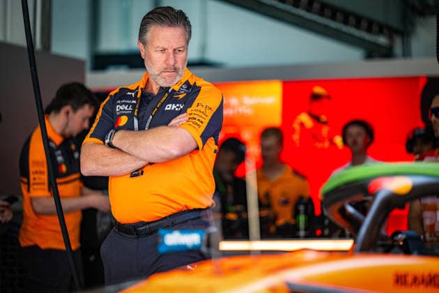 MOTORSPORTS - Formula 1 - 2026 Bahrain Grand Prix in Malaysia Photo by IPA ABACAPRESS.COM89249234 - Zak Brown (USA) — CEO of McLaren Racing — during Saturday s practice sessions for the 2026 Formula 1 Gulf Air Bahrain Grand Prix in Malaysia at the Sepang International Circuit in Sepang, Malaysia. Round 16 of 23 in the 2026 FIA Formula One World Championship, WM, Weltmeisterschaft held October 2–4, 2026. The race was moved from Bahrain to Malaysia and held at the Sepang International Circuit during the 2026 Bahrain Grand Prix in Malaysia, part of the Formula 1 Championship, on October 3, 2026.  Copyright: xIPAxSport ABACAx