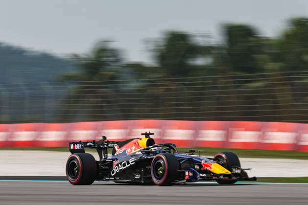 SEPANG, SGR - OCTOBER 03: Max Verstappen of Netherlands and Oracle Red Bull Racing in action during the qualifying session of the Formula 1 Gulf Air Bahrain Grand Prix on October 03, 2026 held at Sepang International Circuit in Sepang, Malaysia. (Photo by Hazrin Yeob Men Shah Icon Sportswire) AUTO: OCT 03 F1 Bahrain Grand Prix in Malaysia EDITORIAL USE ONLY Icon3782610036892