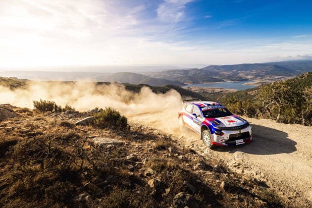 AUTO - WRC, Motorsport Rallye, WM - RALLY ITALIA SARDEGNA 2026 24 LÃ o ROSSEL, Guillaume MERCOIRET, LANCIA Ypsilon HF, action during the 2026 Rally Italia Sardegna, 13th round of the 2026 WRC World Rally Car Championship, from October 1 to 4, 2026 at Alghero, Italy - AlgheroItaly  Copyright: xNikosxKatikisx