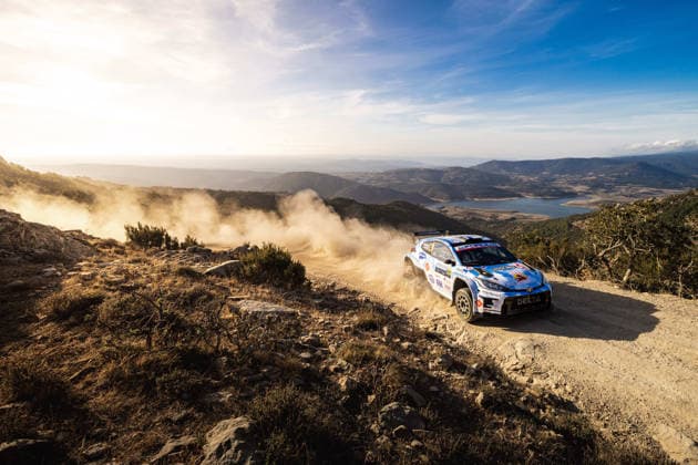 AUTO - WRC, Motorsport Rallye, WM - RALLY ITALIA SARDEGNA 2026 23 Teemu SUNINEN, Antti HAAPALA, TOYOTA GR Yaris, action during the 2026 Rally Italia Sardegna, 13th round of the 2026 WRC World Rally Car Championship, from October 1 to 4, 2026 at Alghero, Italy - AlgheroItaly  Copyright: xNikosxKatikisx