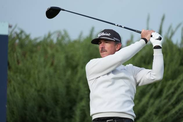 Wade Ormsby on the 5th tee Alfred Dunhill Links Championship, Round 3, Kingsbarns Golf Links, Fife, UK, Scotland - 03 Oct 2026 United Kingdom  Copyright: xStuartxWallace Shutterstockx 17183186ac