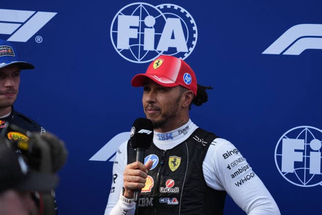 2026 Formula 1 Gulf Air Bahrain Grand Prix, October 3, 2026, Sepang International Circuit, Kuala Lumpur, 2026 Formula 1 Gulf Air Bahrain Grand Prix, 2nd on the grid for Lewis Hamilton (GBR), Scuderia Ferrari, HP, Kuala Lumpur, Sepang International Circuit, Malaysia Copyright: xNordphotox xBraticx